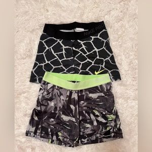 BOTH Nike Pro Shorts